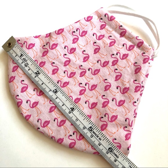 25% OFF 2/More Pink Flamingo Face Mask OSFM Cotton - Picture 7 of 8